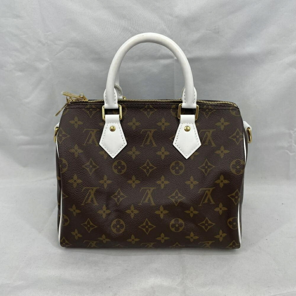 LOUIS VUITTON Monogram Speedy Bandoulière 25 LV Match M20754 Handbag Louis Vu...